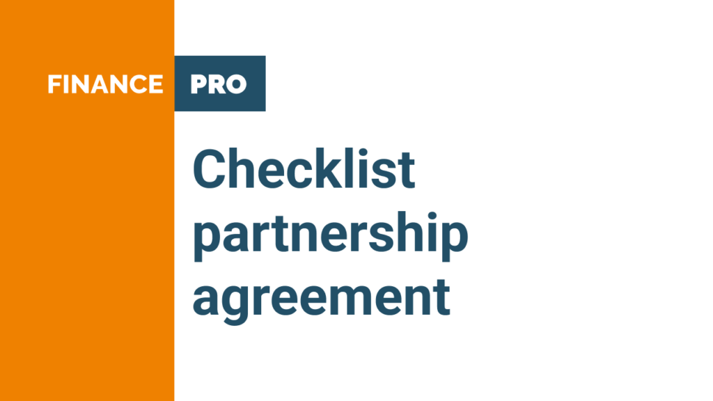Partnership agreement when starting a business in Estonia