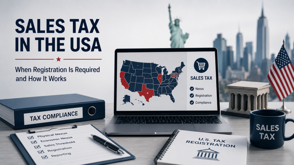 Регистрация Sales Tax
